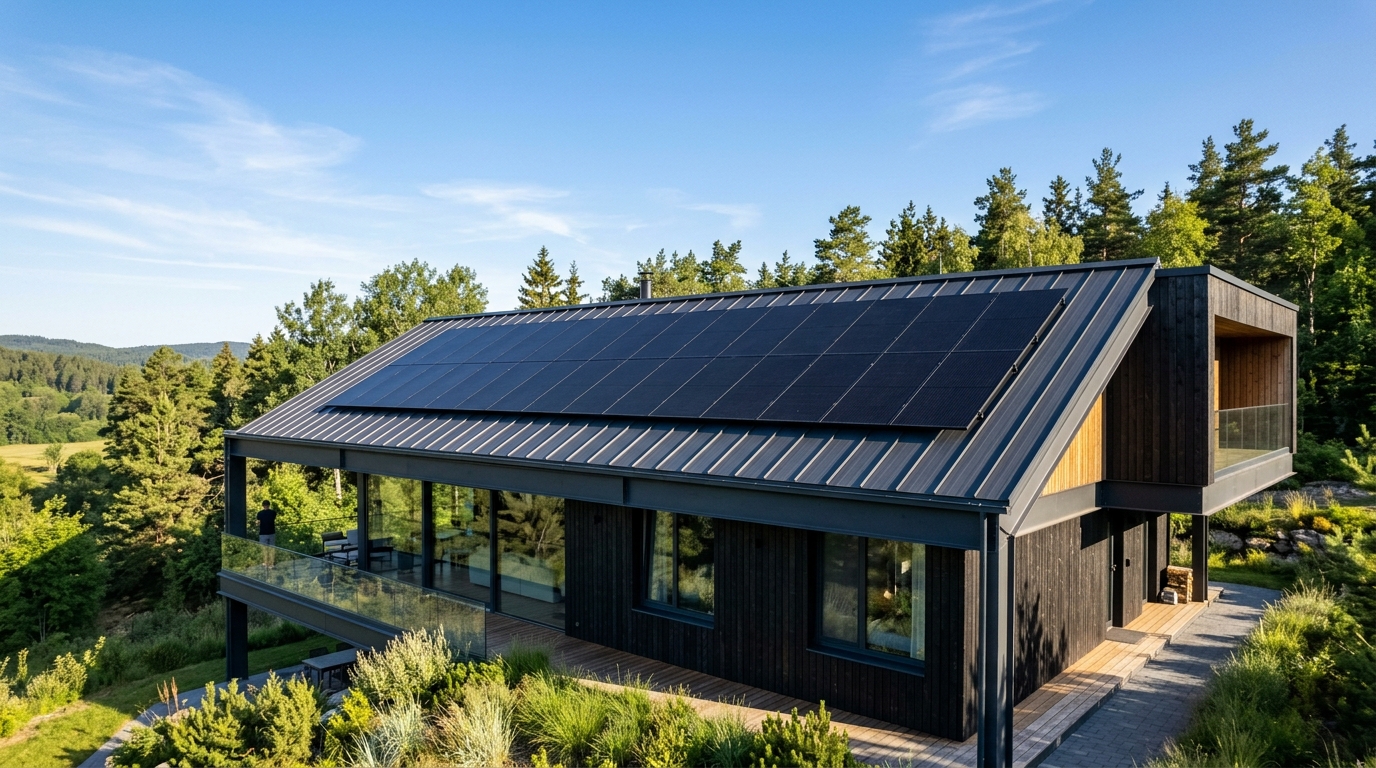 Photovoltaik Wechselrichter und Batteriespeicher Anschluss